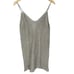 NWT Nasty Gal Metallic Sheer See Through Strappy Mini Unlined Dress Size Small