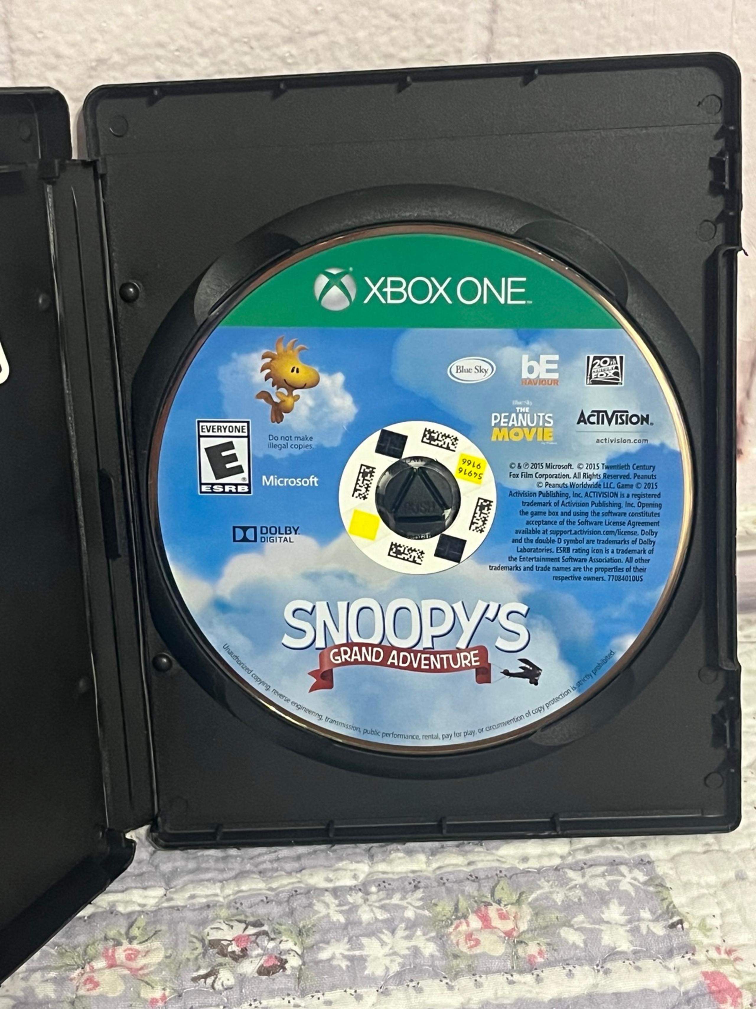 Snoopy's Grand Adventure - Microsoft Xbox One Rated E Everyone