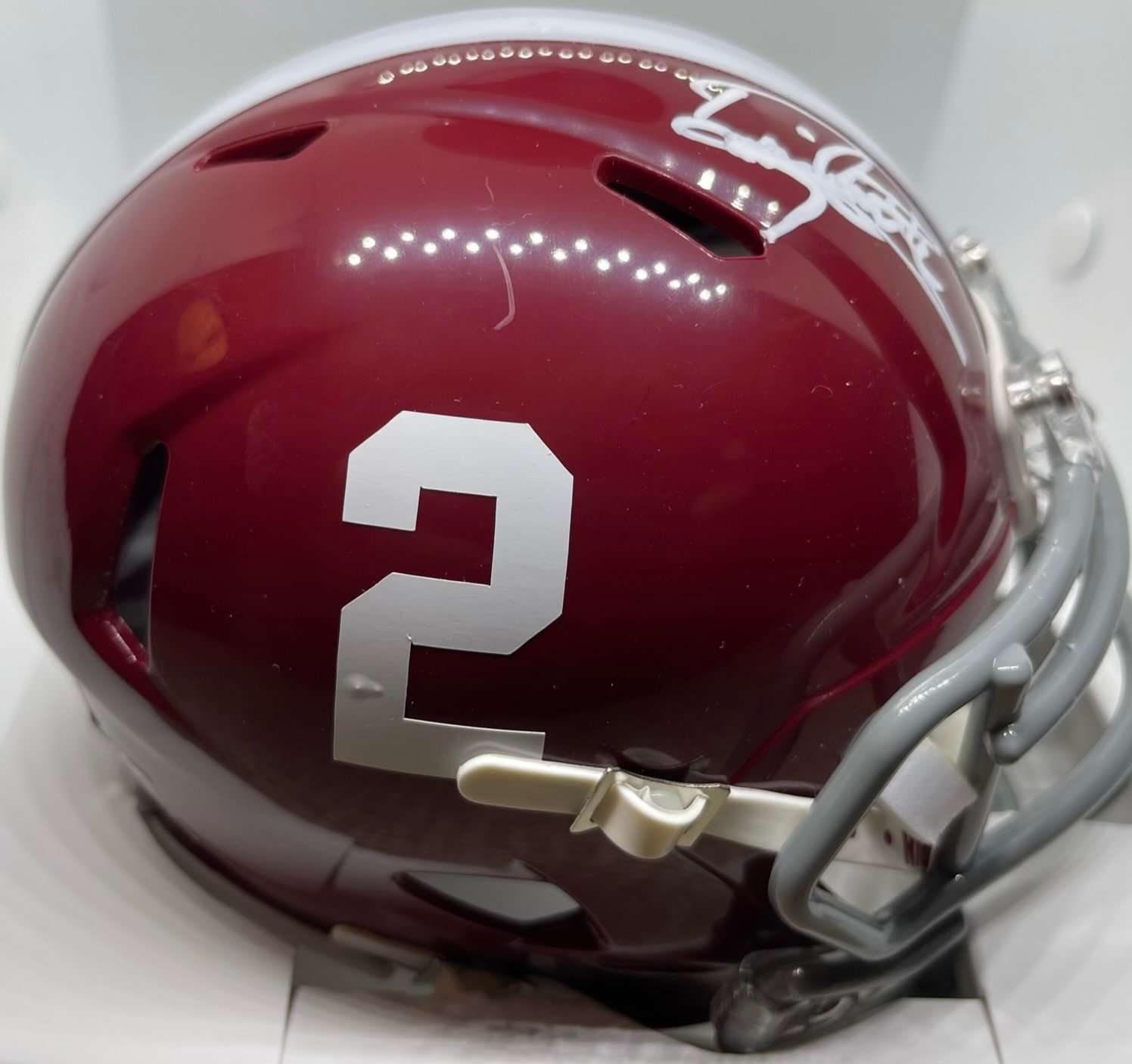 Derrick Henry Signed Crimson Tide Riddell Mini Helmet