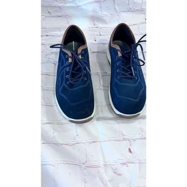 HANWAG BLUE SUEDE OUTDOOR SHOES SNEAKERS WOMENS SZ 9