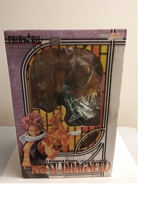 Fairy Tail Natsu Dragneel 1/7 Scale Figure Good Smile Company Opened Not Used