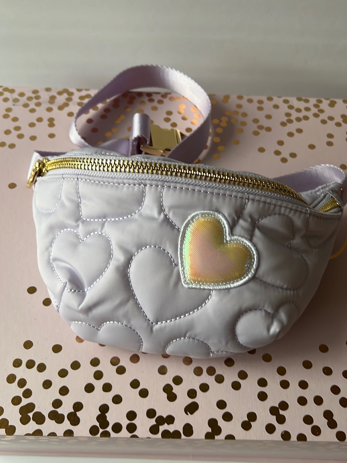 Stoney Clover Lane Puffy Heart Adult Fanny Pack