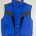 Royal Blue Puffer Vest Size Large