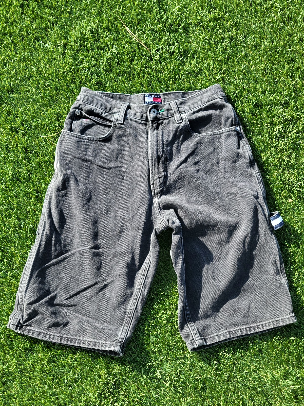 VTG Black Baggy Tommy Jeans