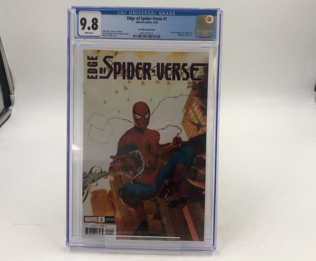 Edge of Spider-Verse #1 CGC 9.8 Du Lulis Secret Store Variant Marvel 2024 Weapon