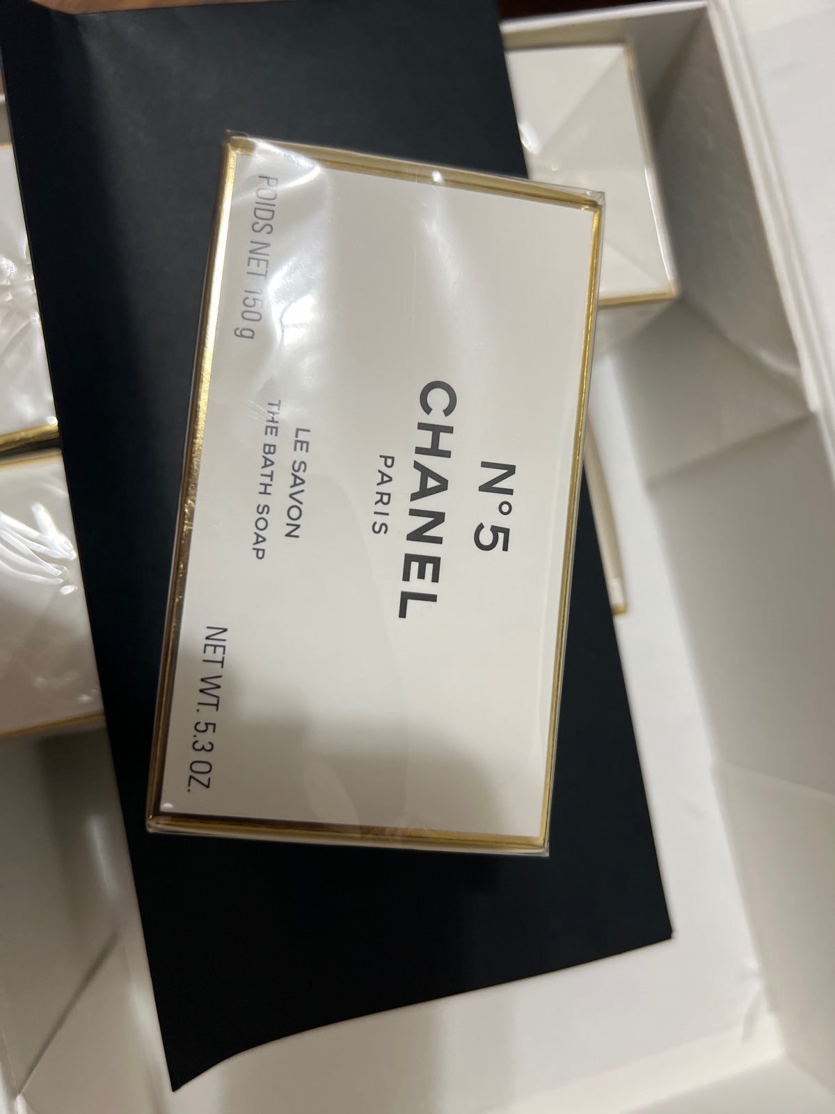CHANEL N 5 Savon Perfumed Bath Bar Soap Boxed SEALED 5.3oz 150g New Original