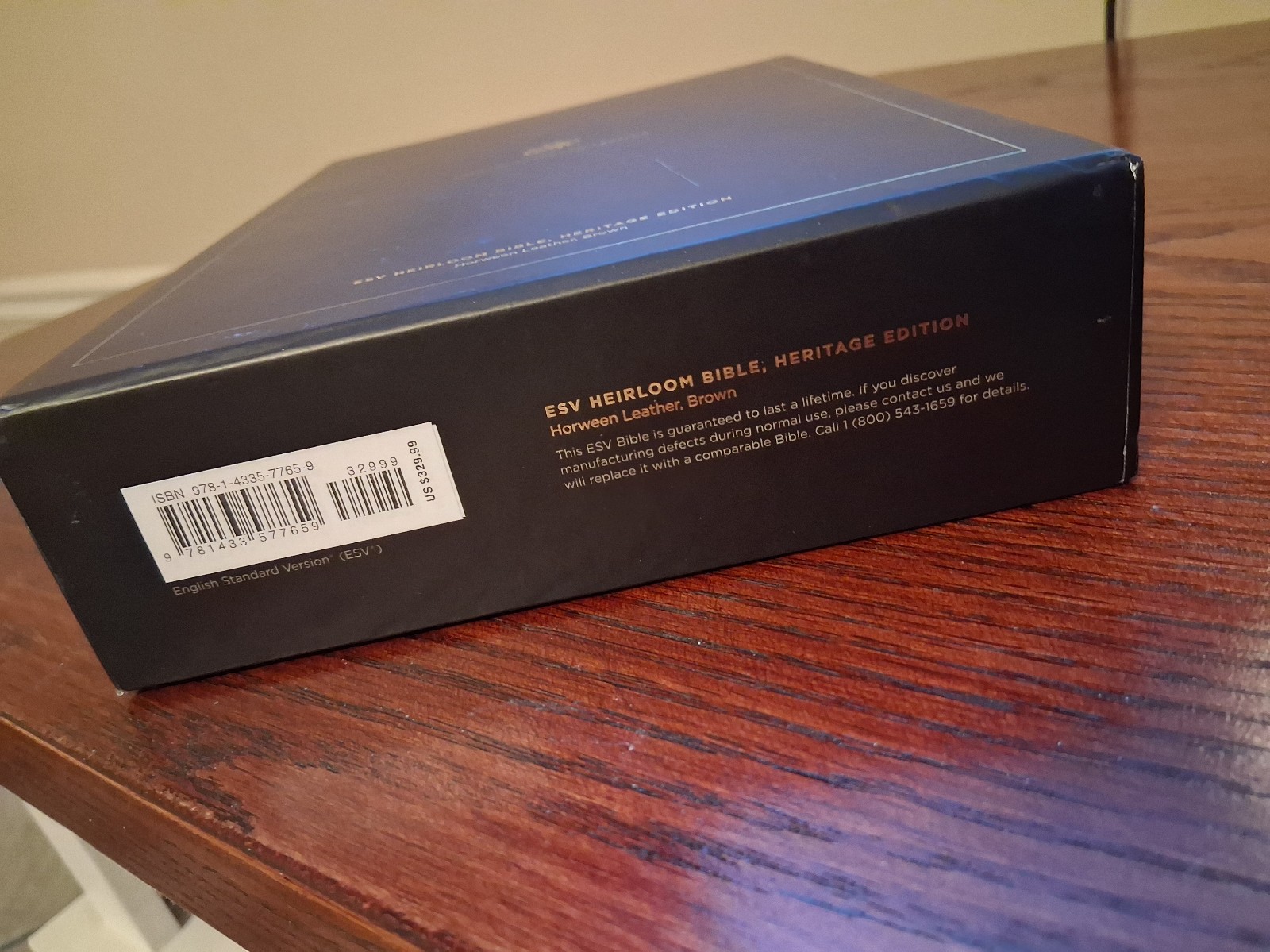 ESV Heritage Horween Leather Bible