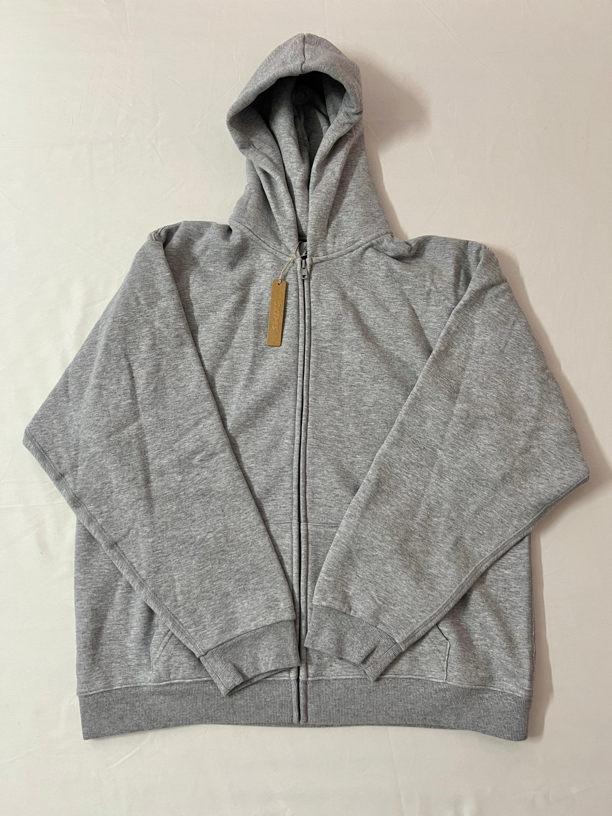 SKIMS Cotton Fleece Oversized Full Zip Up Jacket Hoodie