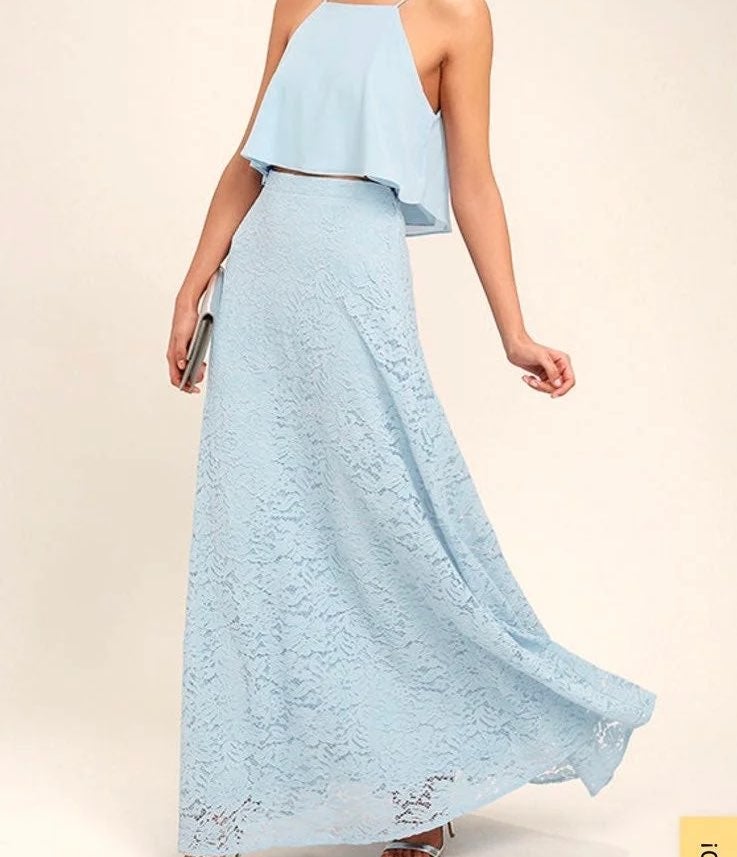 Lulu’s Love at First Sight Lace Skirt