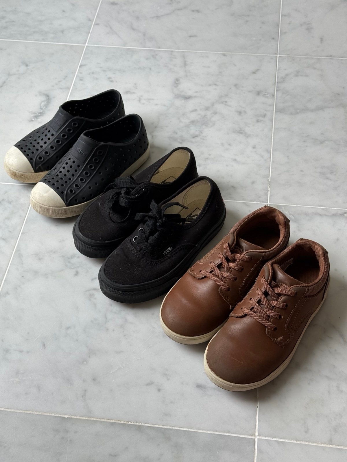 Toddler size 11 Native, Vans, Stride Rite shoe bundle