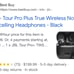 JBL - Tour Pro Plus True Wireless Noise Cancelling Headphones - Black