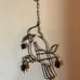 Rustic Cardinal Windchimes Metal Vintage 21