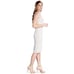 DRESS THE POPULATION Nicole Stretch Lace Sheath Dress, Off White, XXL