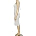 DRESS THE POPULATION Nicole Stretch Lace Sheath Dress, Off White, XXL