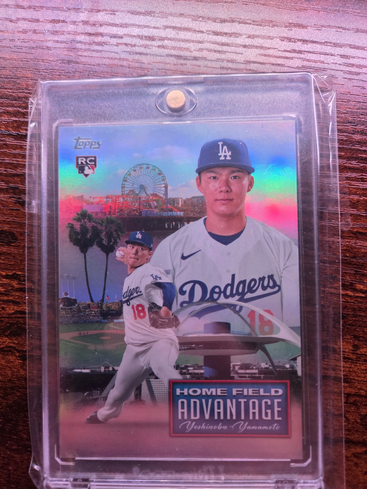 2024 Topps Series 2 - Yoshinobu Yamamoto RC - Home Field Advantage