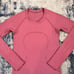 Lululemon Swiftly Tech Long Sleeve 2.0 Size 6 In Cherry Tint