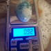 Larimar palm stone