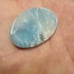 Larimar palm stone