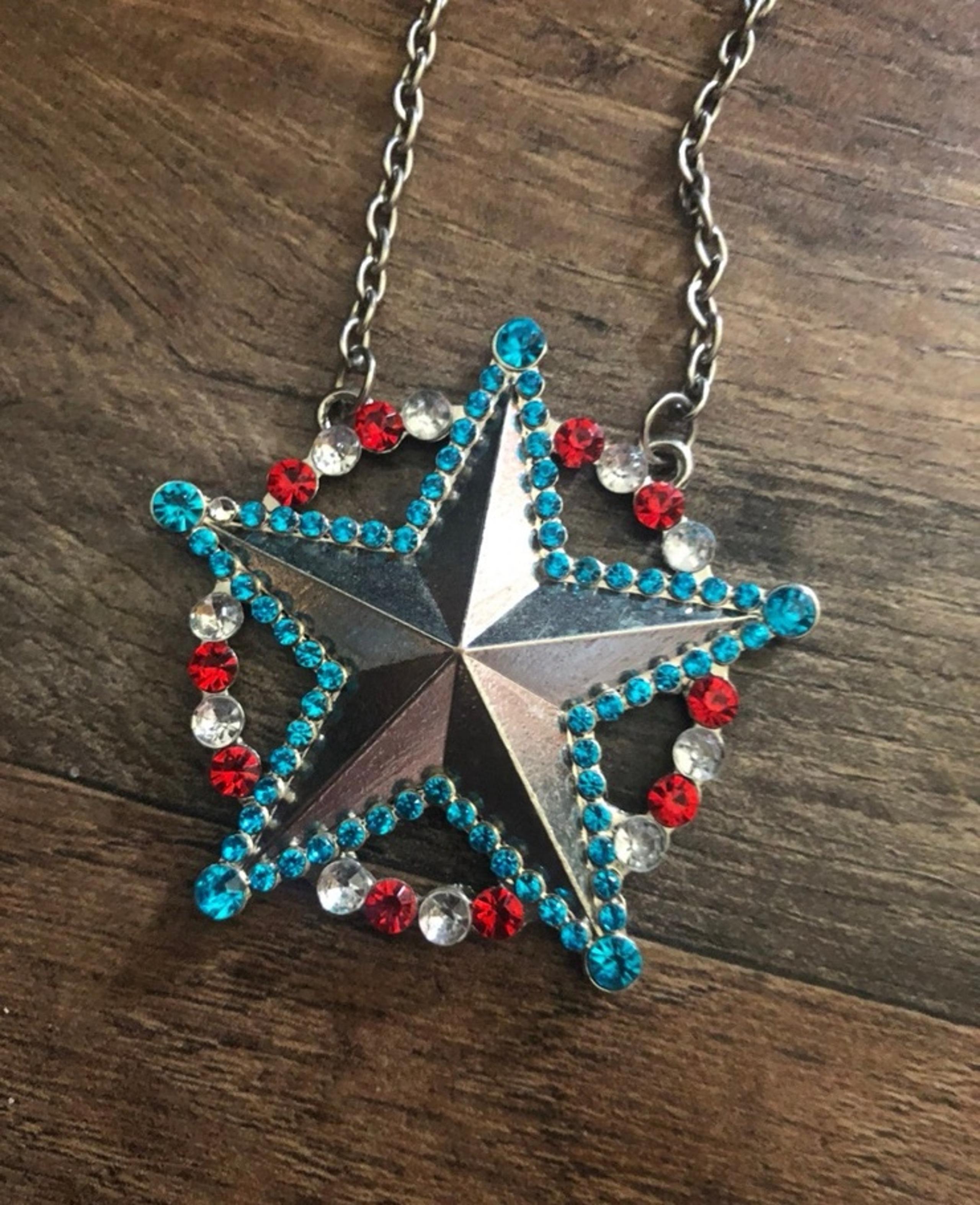 Captain America USA Costume Cosplay necklace