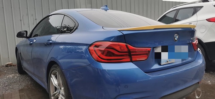 For 14-2021 BMW 4 Series 4 Doors F36 P Style Rear Spoiler Brand New Gloss Black