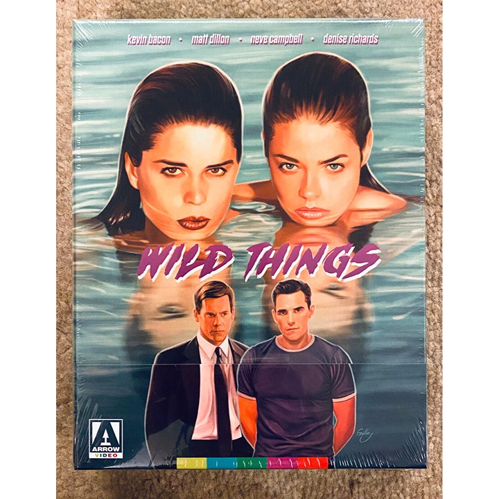 WILD THINGS (1998) DELUXE LIMITED EDITION 4K UHD UNRATED BLU RAY ARROW STEELBOOK