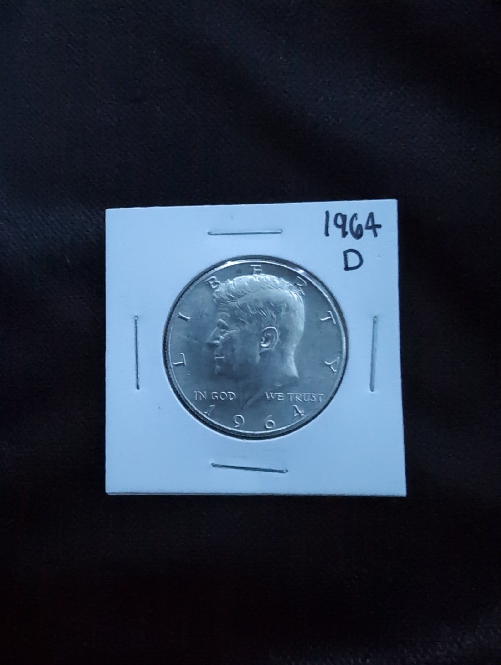 1964 D kennedy half dollar