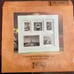 One Of A Kind 5-opening White Glass College Frame For Use On Wall Or Table.