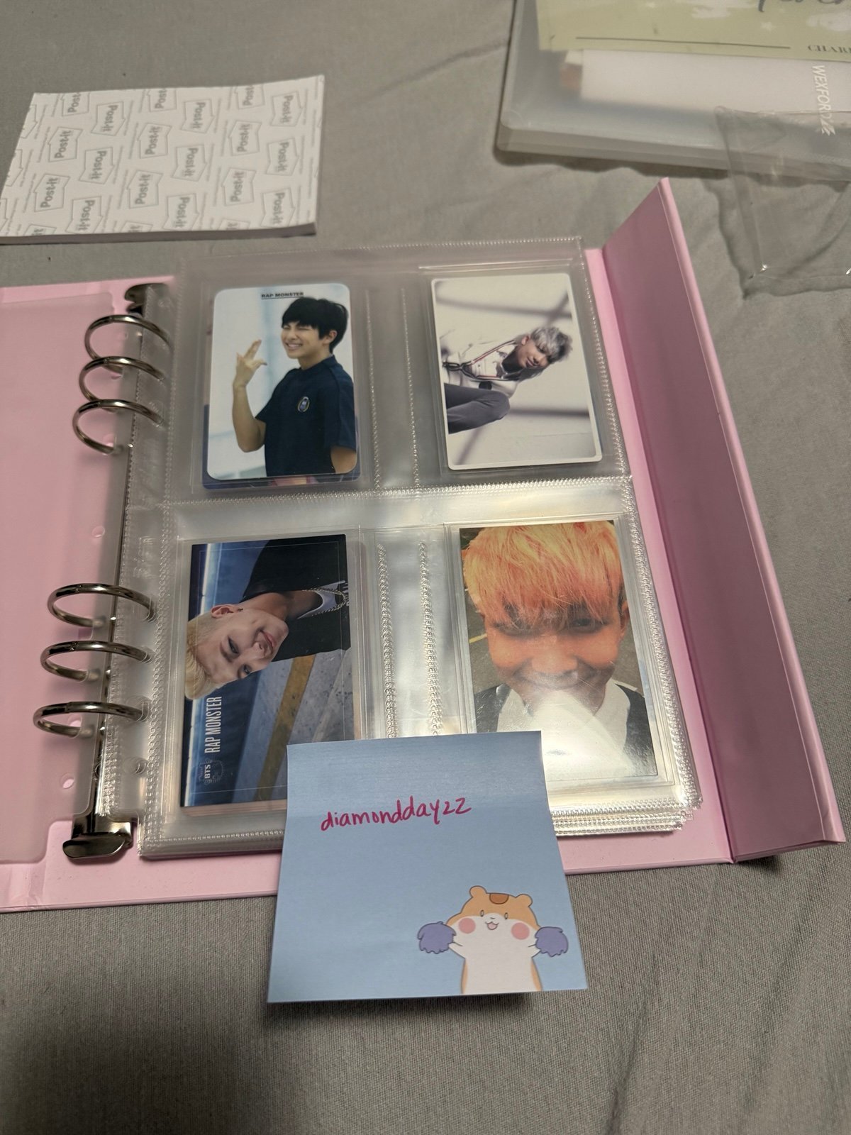 Complete Namjoon/RM BTS Korean Album Photocard Collection