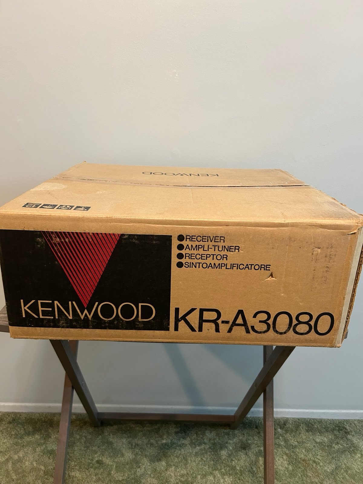 Kenwood KR - A 3080 Stereo Receiver Pro Audio Equipment