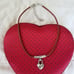 Brighton Heart Necklace on Leather Cord