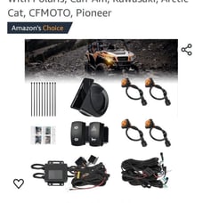 New Kemimoto UTV Turn Signal Kit Universal