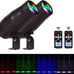 2Pcs LED Pinspot Light,4 in 1 Stage Lighting Mirror Ball Light w/ Remote Control