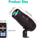 2Pcs LED Pinspot Light,4 in 1 Stage Lighting Mirror Ball Light w/ Remote Control
