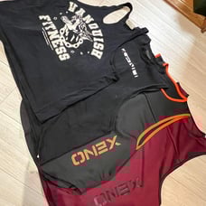 XENO vanquish fitness tank top 3-piece set