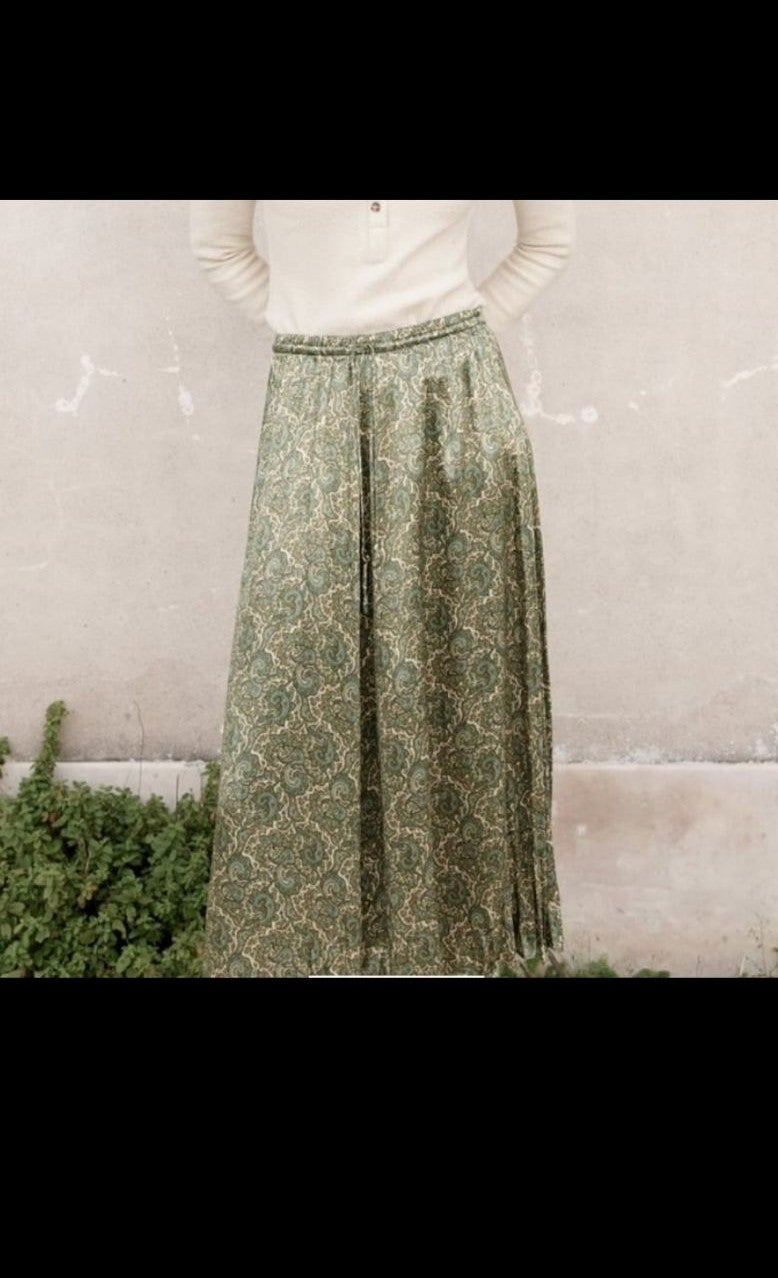 Satin Skirt Zara