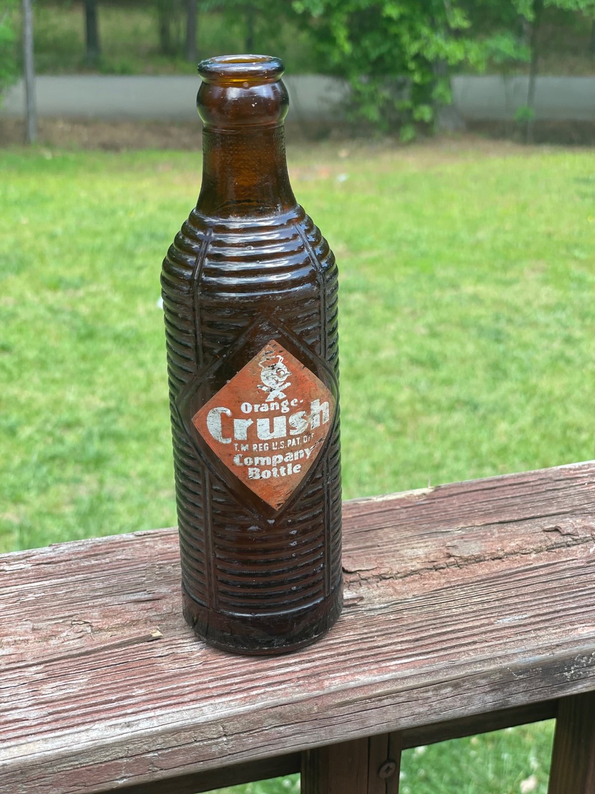 Orange crush beehive bottle