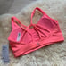 NWT Athleta Ultimate Camo Coral Pink Yoga Running Sports Bra High Impact 34C