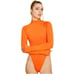 Spandex Mock Neck High Qaulity Bodysuit