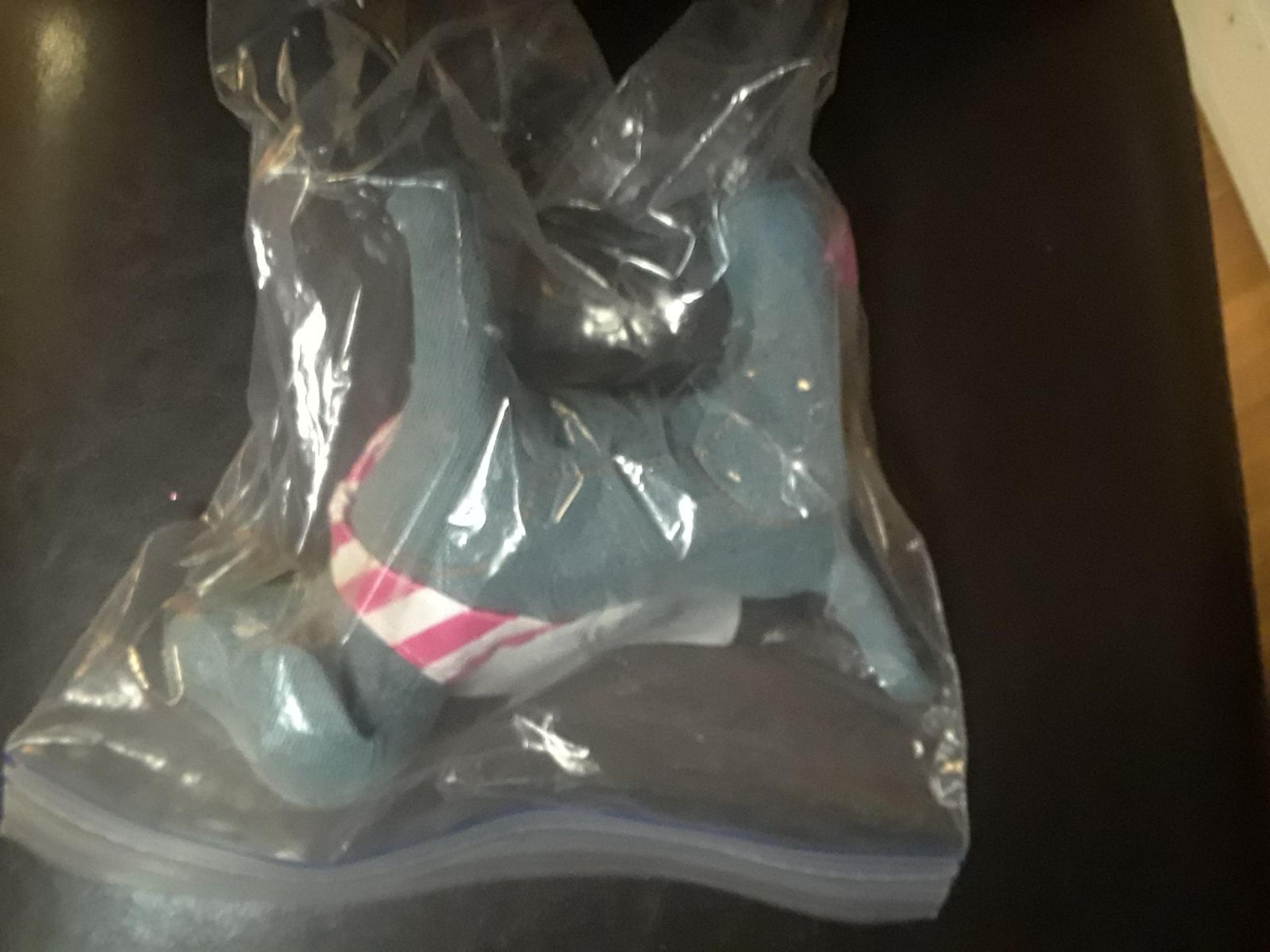 VS pink denim  dog  pink scarf