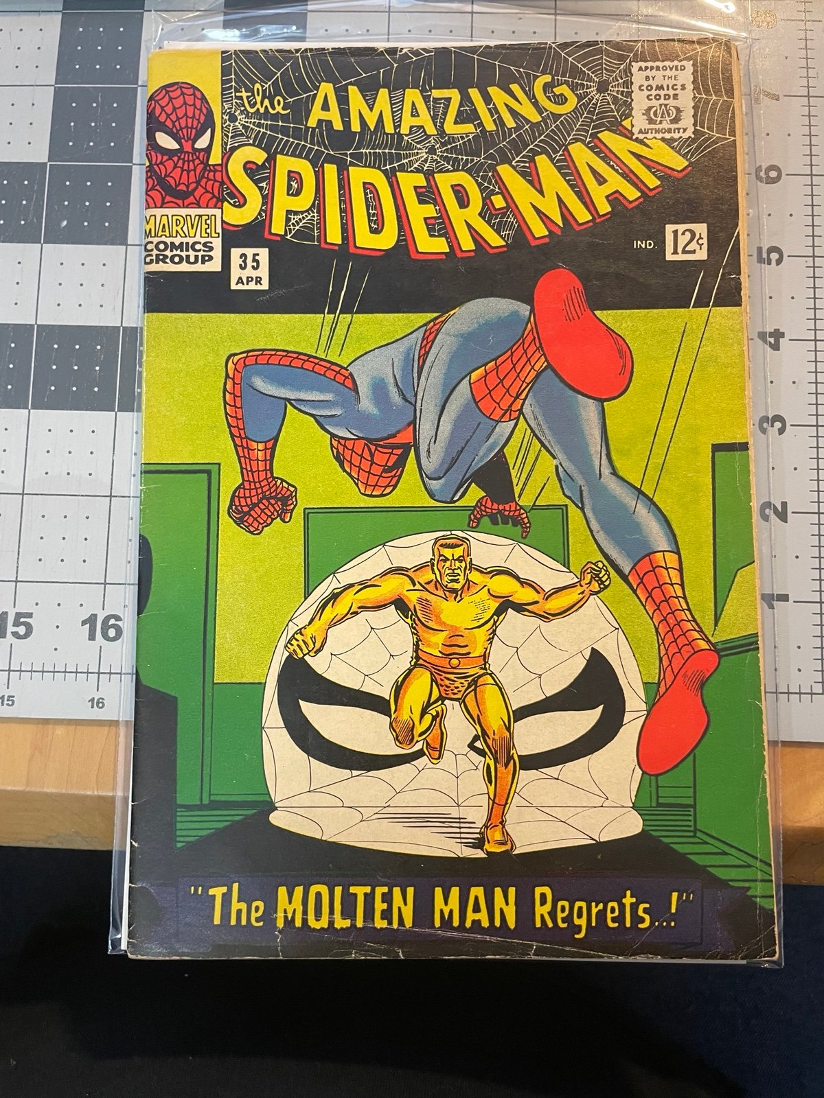 Amazing Spider-Man 35 1966 Steve Ditko art. Combined shipping