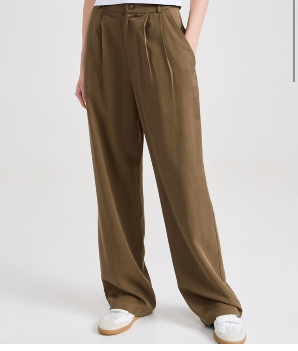 Reformation Mason Pants Woodland size 0