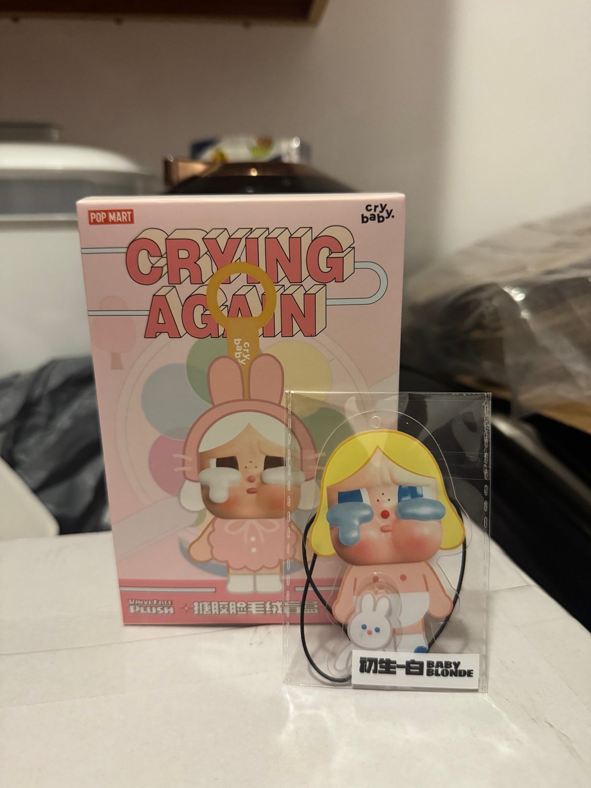 Crybaby crying again super super secret baby blonde