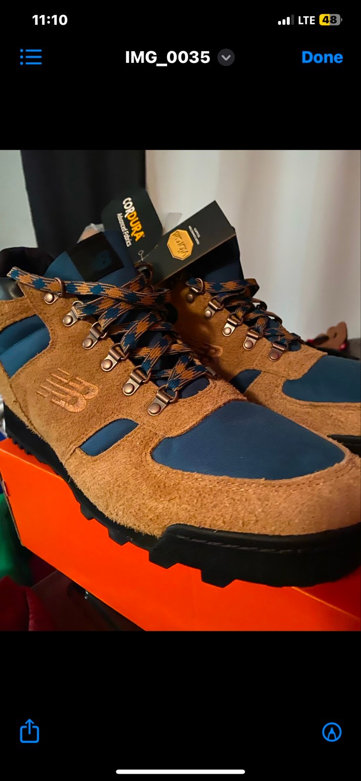 New balance size 15 boots