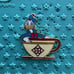 Disney Disneyland Resort Mad Hatter Tea Cup Ride Pin Donald Duck