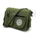 Swirl Embroidered Messenger Laptop Bag