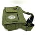 Swirl Embroidered Messenger Laptop Bag