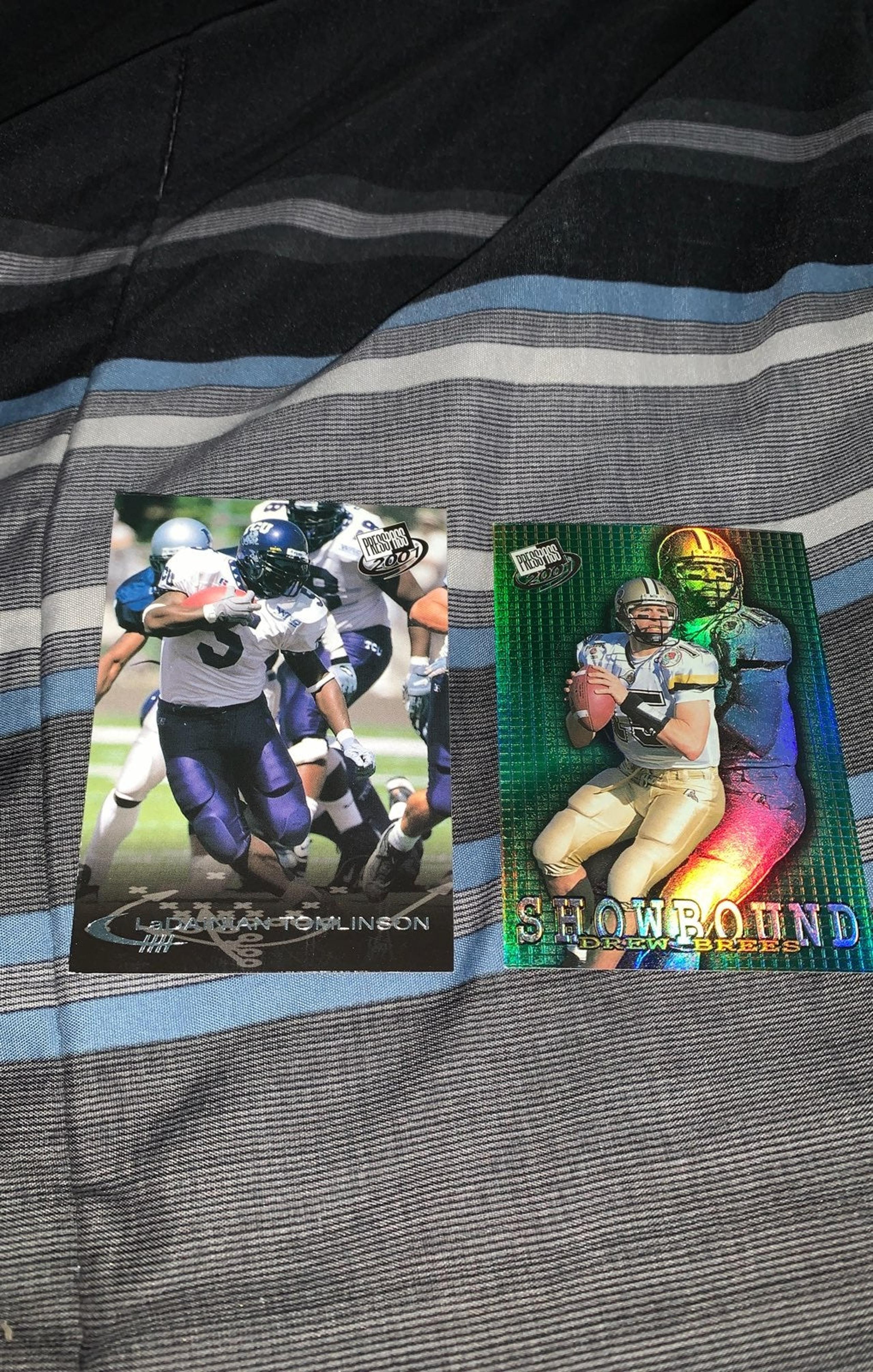 Football Press Pass cards