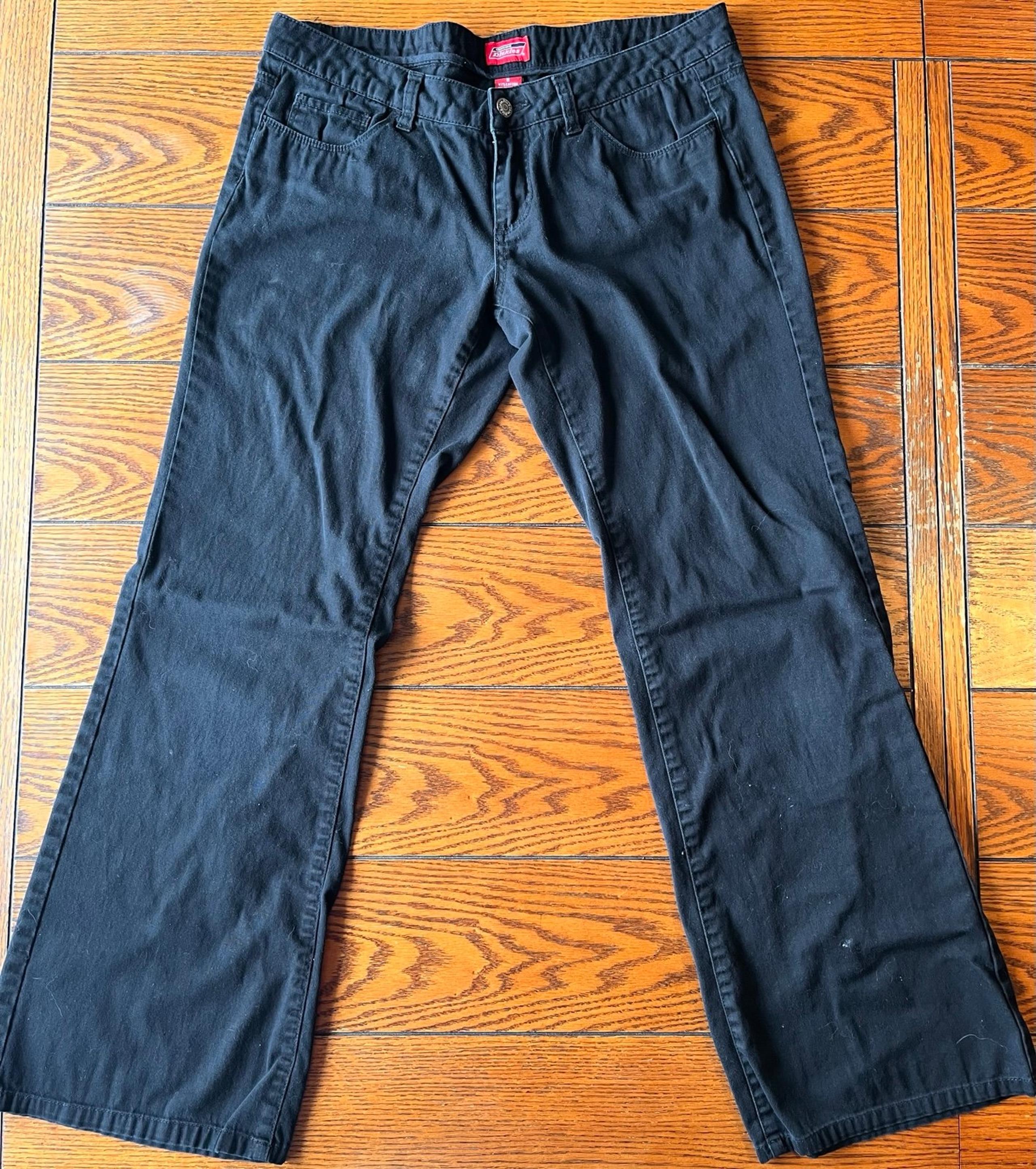 Dickies Women's Black Bootcut Jeans Pants Size 11