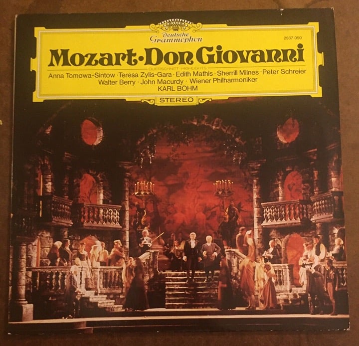 Mozart Don Giovanni 2537 050 Deutsche Grammophon Vinyl LP Record 1979 Germany