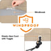 CAMPROS | Patio Furniture Cover (Color: Beige)